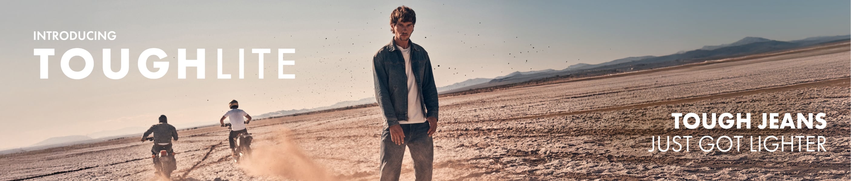 Introducing Toughlite, tough jeans just got lighter